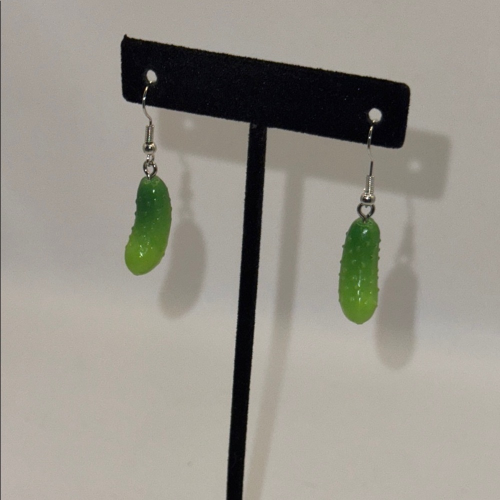 Pickle Dangle Earrings